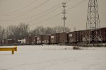 Train arriving to Oakwood yard